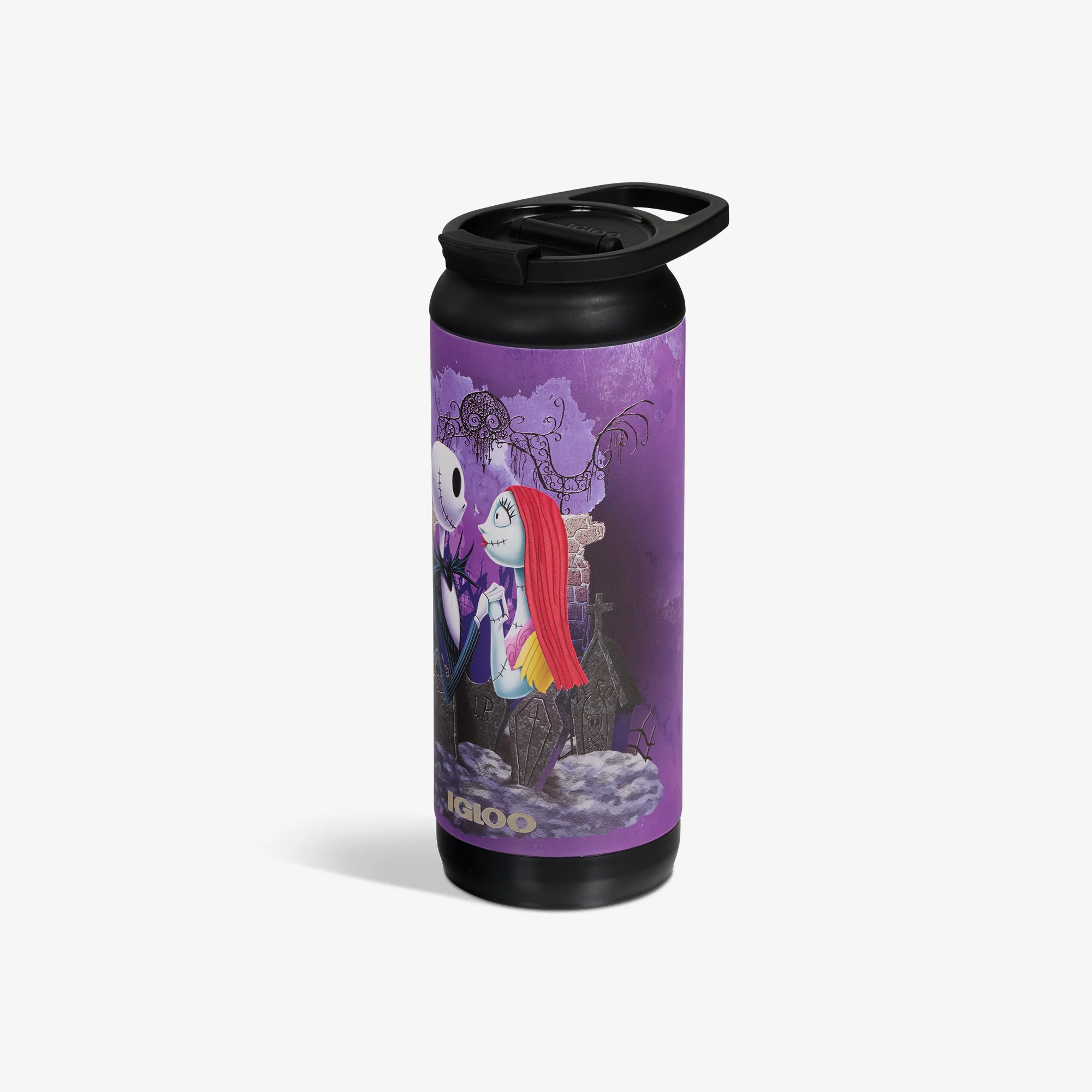 Disney Tim Burton’s The Nightmare Before Christmas Jack Skellington & Sally 16 Oz Flip ‘n’ Sip Tumbler - Image 2