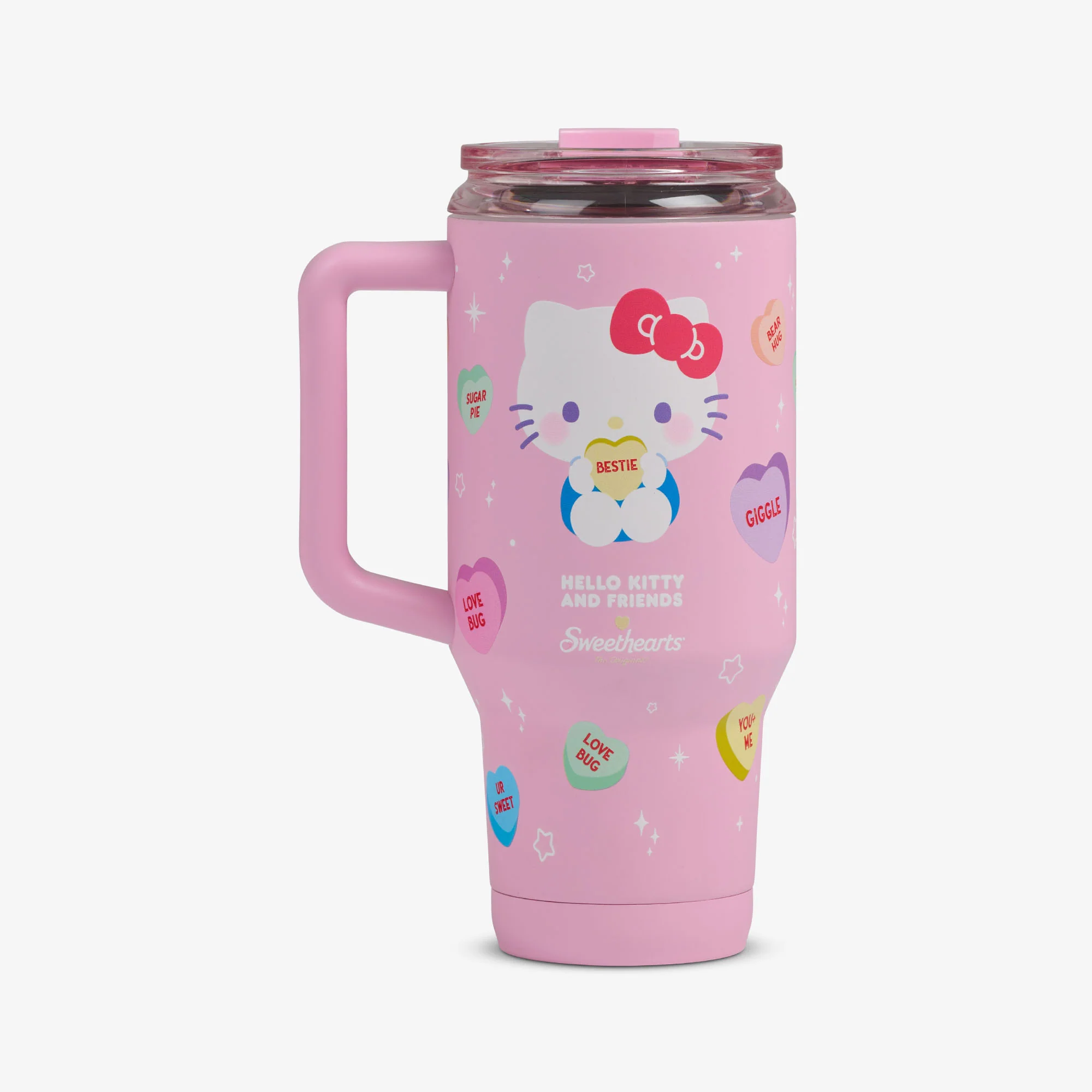 Hello Kitty® and Friends x Sweethearts® Candies 32 Oz Travel Mug - Image 2