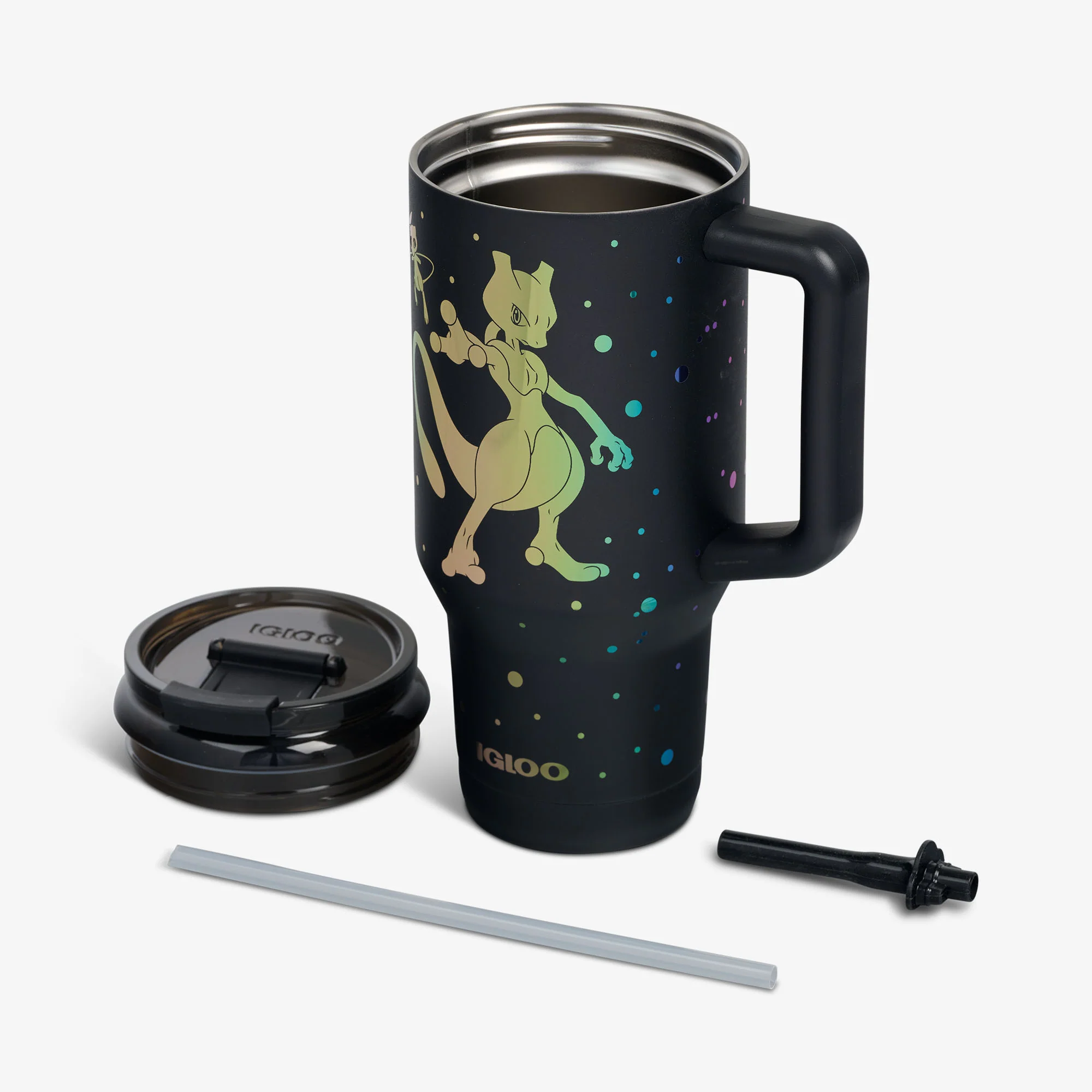 Pokémon Mew & Mewtwo 32 Oz Travel Mug - Image 3