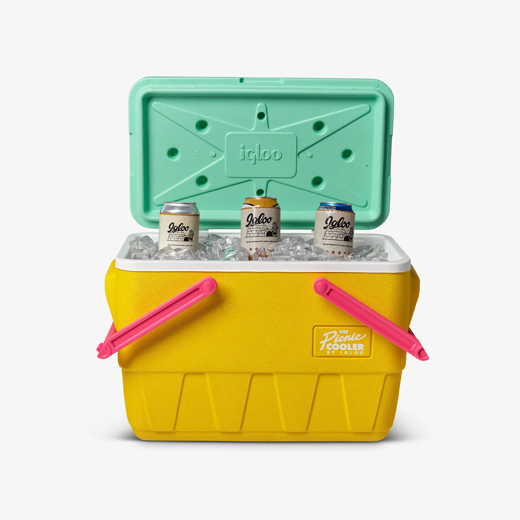 Retro Picnic Basket 25 Qt Cooler - Image 34