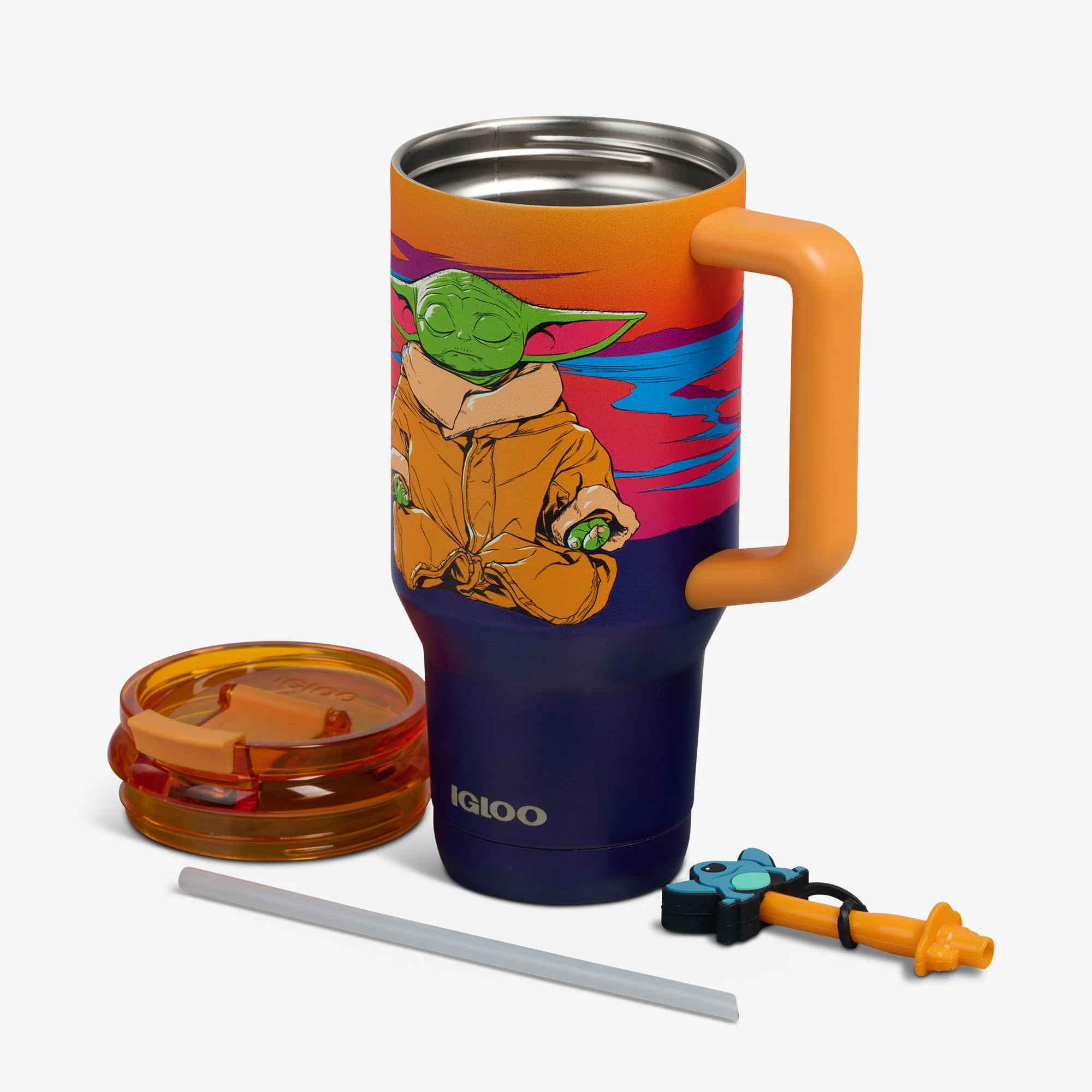 Star Wars™ Grogu Neon 32 Oz Travel Mug - Image 3